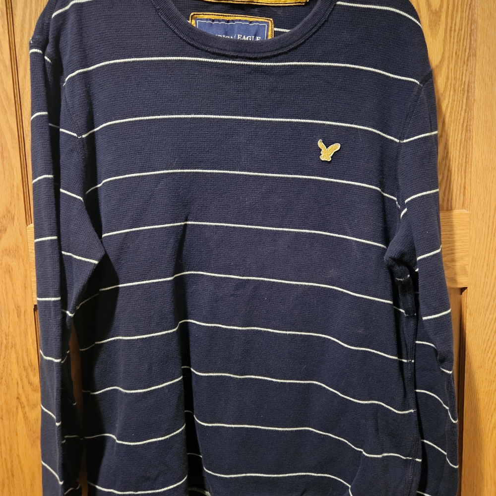 American Eagle Outfitters Vintage Fit Striped Long Sleeve